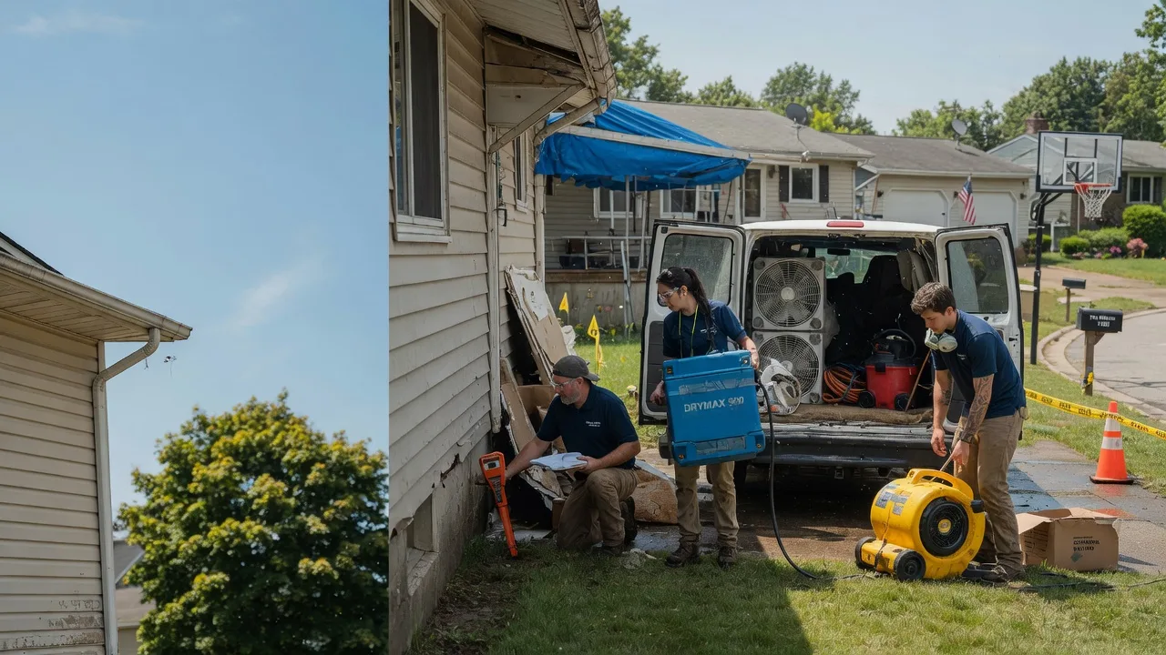 Ceiling Leak Cleanup in Blooming Prairie, MN near me