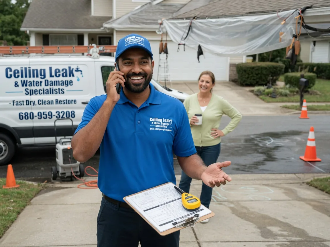 Ceiling Leak Cleanup Blooming Prairie, MN FAQs